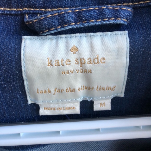❌SOLD❌ Kate Spade Broome Street Denim Jacket - Picture 7 of 8